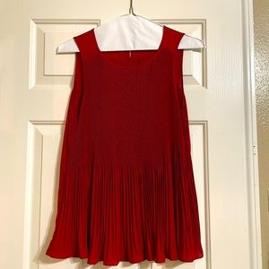Sleeveless summer blouse by Loft.  Size medium.